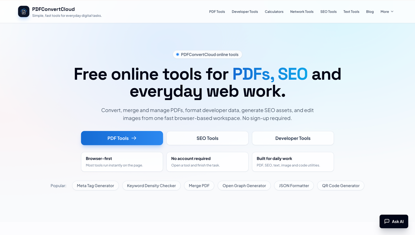 PDFConvertCloud.in